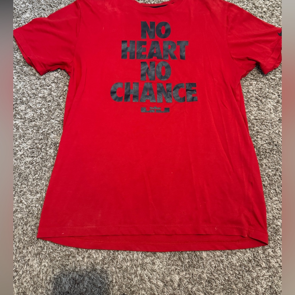 Nike Red Short Sleeve Tee